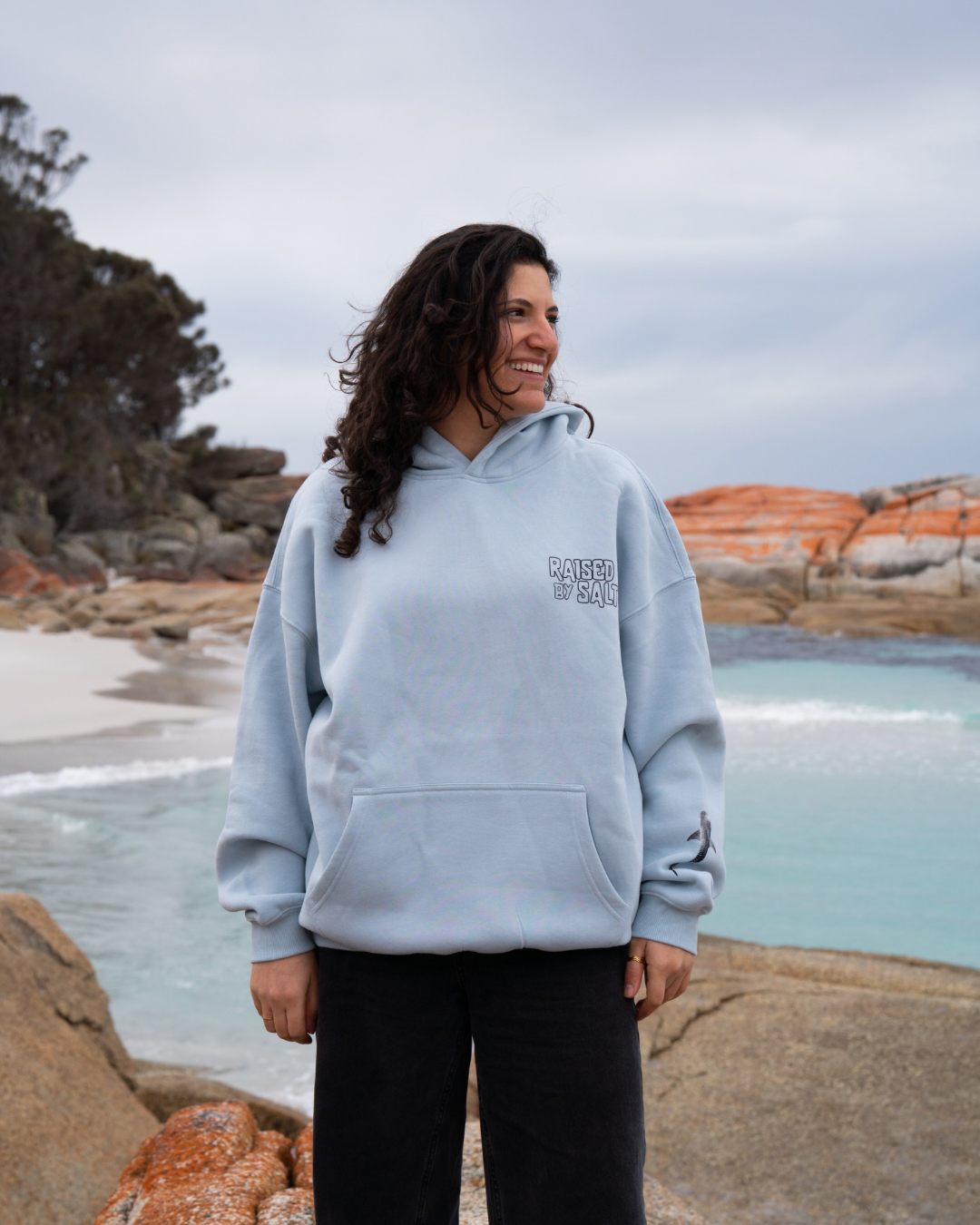 Whale Shark Hoodie | Sea Mist Blue