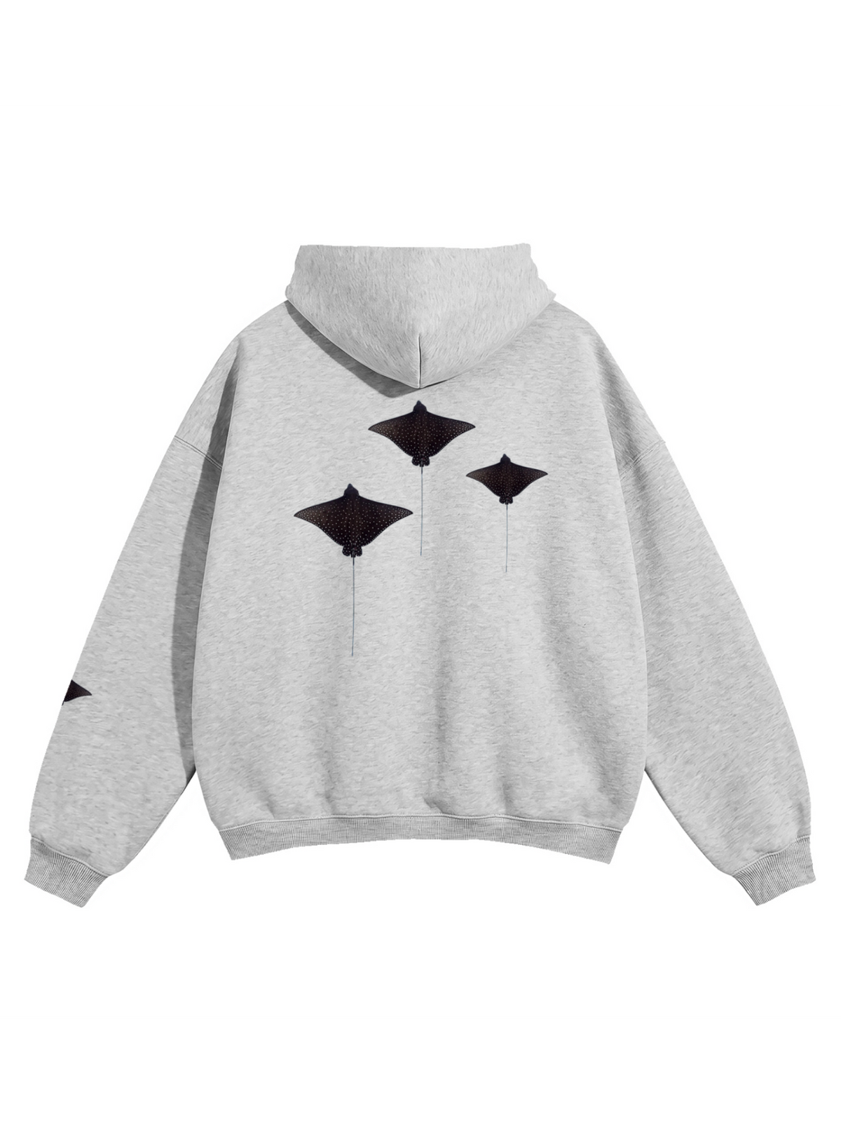 Eagle Ray Hoodie | Storm Grey