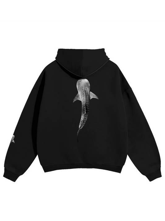 Whale Shark Hoodie | Black