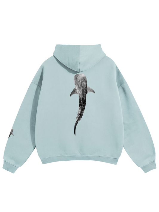 Whale Shark Hoodie | Sea Mist Blue