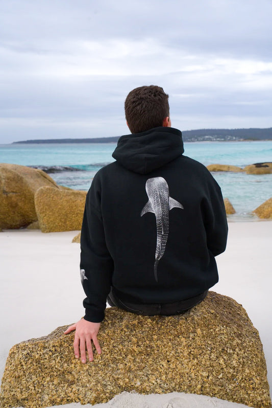 Whale Shark Hoodie | Black