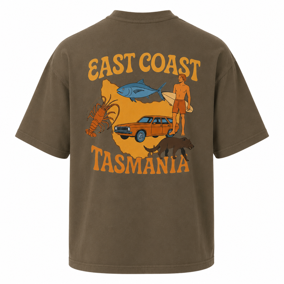 Tassie Map | Unisex Tee