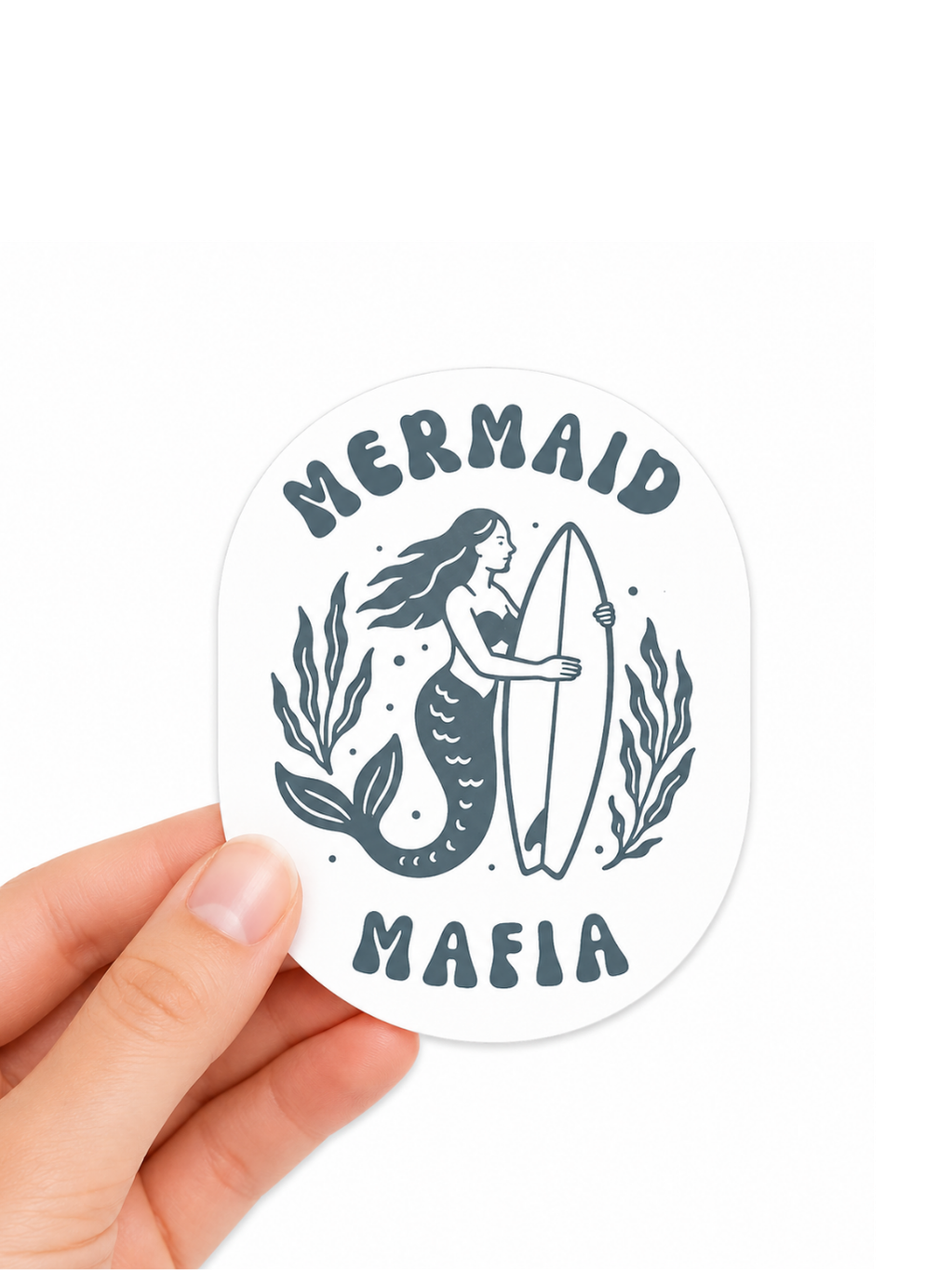 Mermaid Mafia Surfer | Sticker